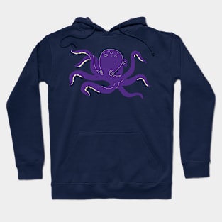 Purple Octopus Hoodie